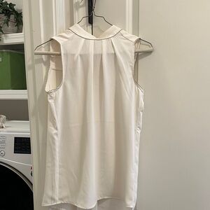 H&M Cream Sleeveless Blouse